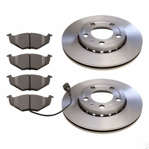 Polo vivo/tsi/6r front disc and pads (combo)